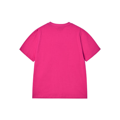 Yena x Adlv AC Bear Heart  Short  Sleeve T-Shirt