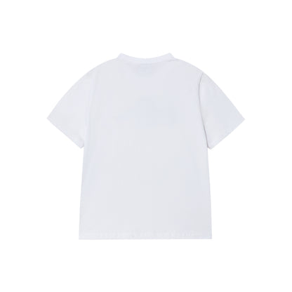 Yena x Adlv AC Bear Heart  Short  Sleeve T-Shirt