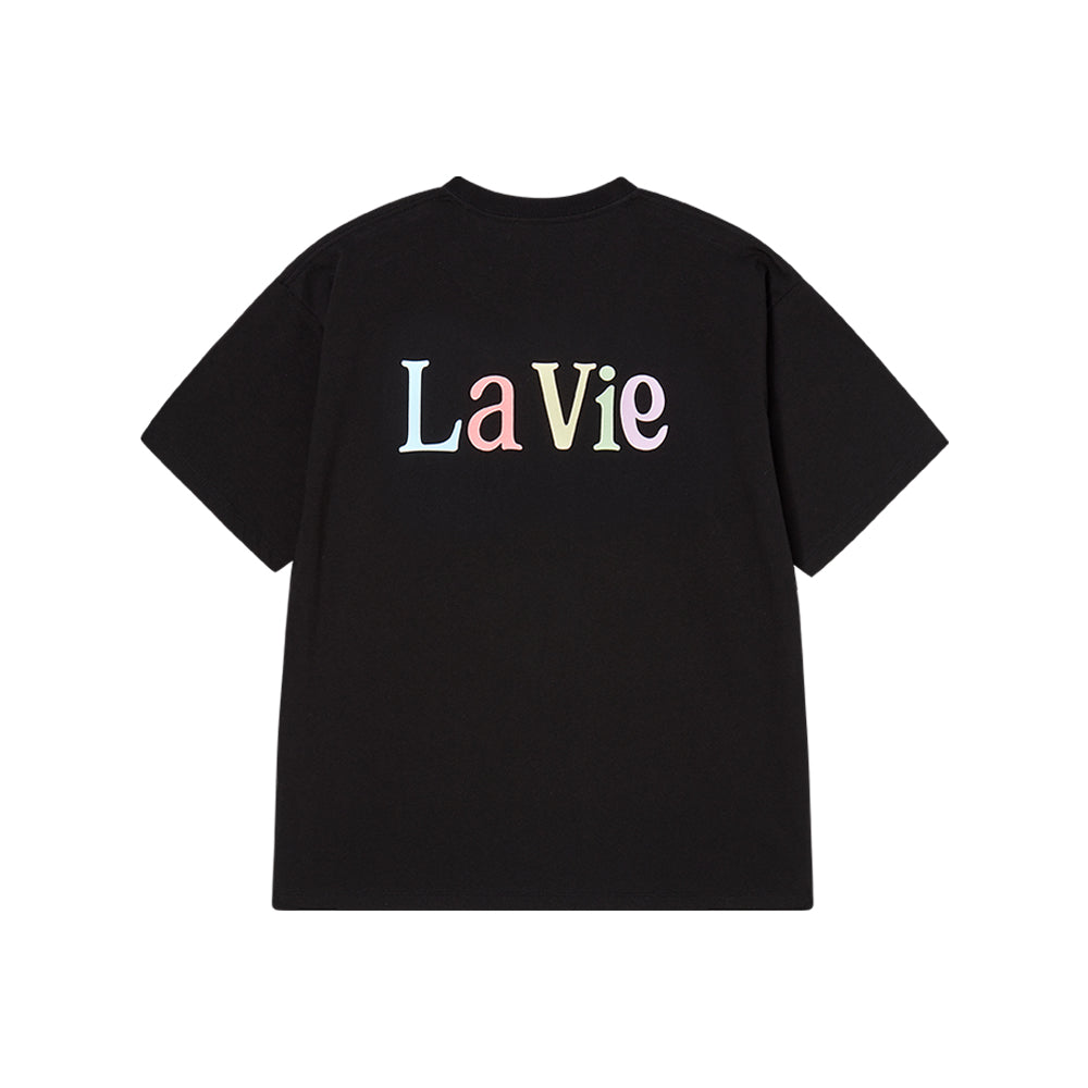 Yena x Adlv Color Logo Short Sleeve T-Shirt