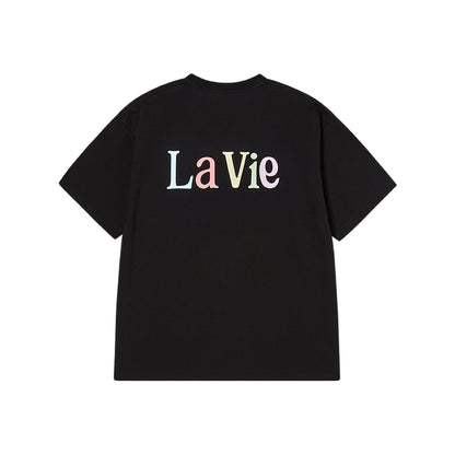 Yena x Adlv Color Logo Short Sleeve T-Shirt
