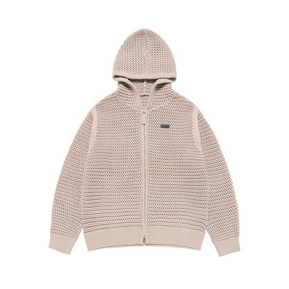 SEVENTEEN Hoshi X 25SS ADLV Solid Knit Hoodie Zip Up