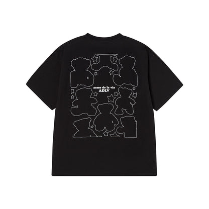 SEVENTEEN Hoshi X 25SS ADLV Bear Doll Line Archive Short Sleeve T-Shirt