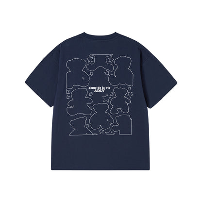 SEVENTEEN Hoshi X 25SS ADLV Bear Doll Line Archive Short Sleeve T-Shirt