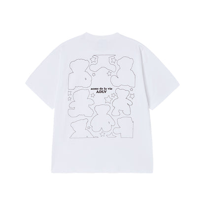 SEVENTEEN Hoshi X 25SS ADLV Bear Doll Line Archive Short Sleeve T-Shirt