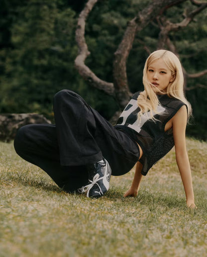 [Blackpink Rosé X Puma]  Relaxed Mesh Top