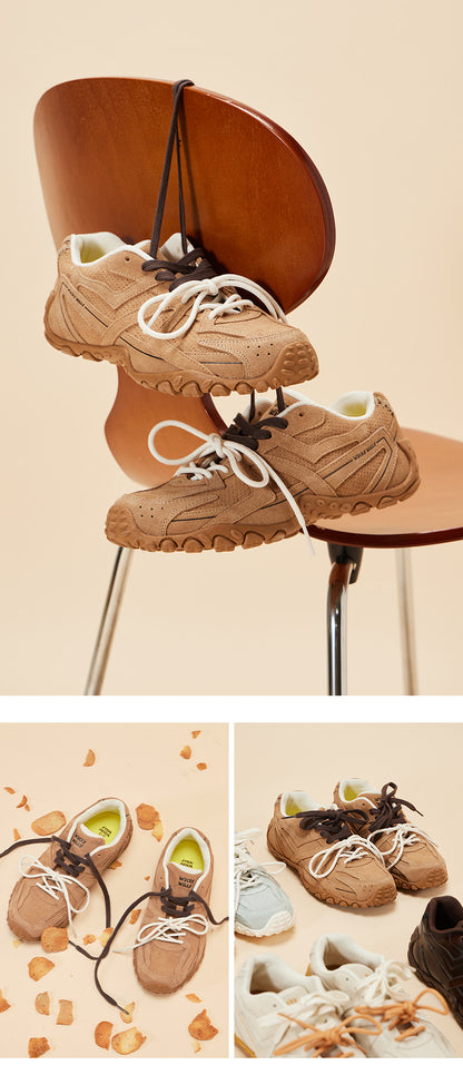 [AESPA Giselle’s Pick] WACKY WILLY Kite Sneakers (Camel)