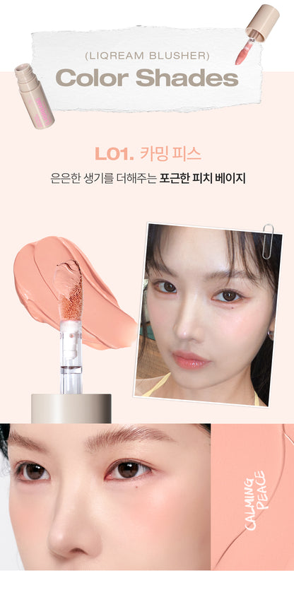 TOOQ Water Color Watercream & Liqream Blusher