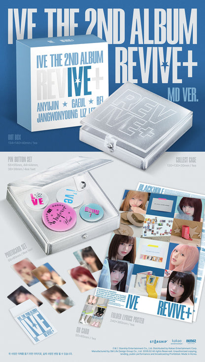 IVE - REVIVE+ / 2ND ALBUM (MD ver.) (LIMITED EDITION)