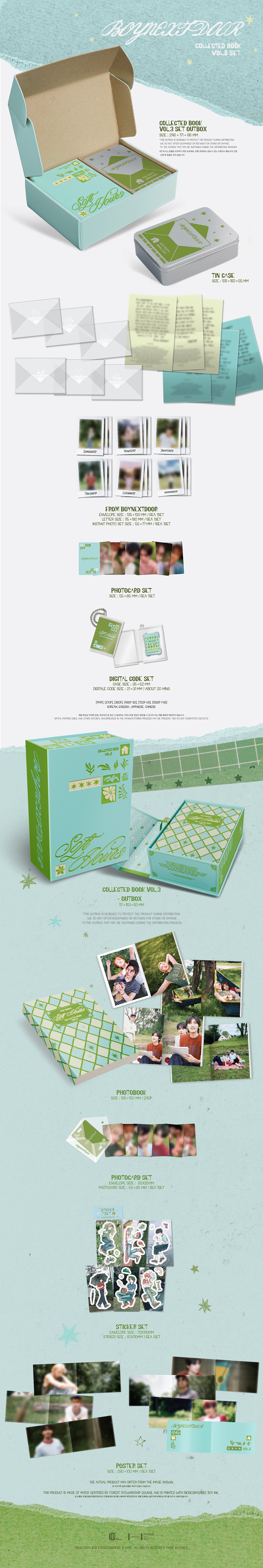 BOYNEXTDOOR - COLLECTED BOOK VOL.3