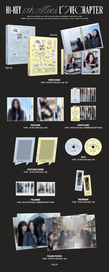 Hi-Key - 5th Mini Album LOVECHAPTER