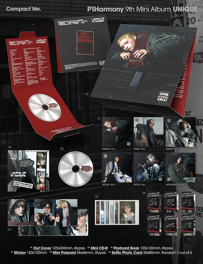 P1Harmony - UNIQUE / 9th Mini Album