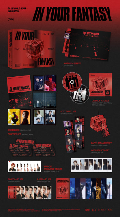 ATEEZ - ATEEZ 2025 WORLD TOUR [IN YOUR FANTASY] INCHEON DVD