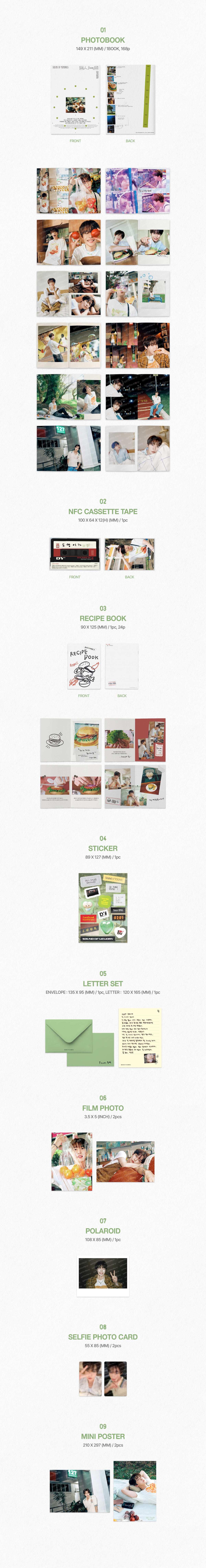 DOYOUNG [동시녹음(SOUND OF MEMORIES)] Photobook