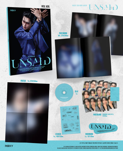 ASTRO ROCKY - UNSAID / 3RD MINI ALBUM