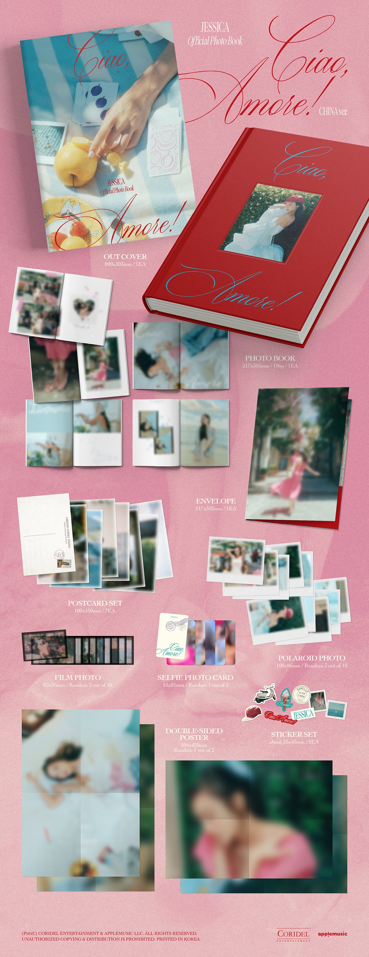 JESSICA - 2026 OFFICIAL PHOTO BOOK [Ciao Amore!]