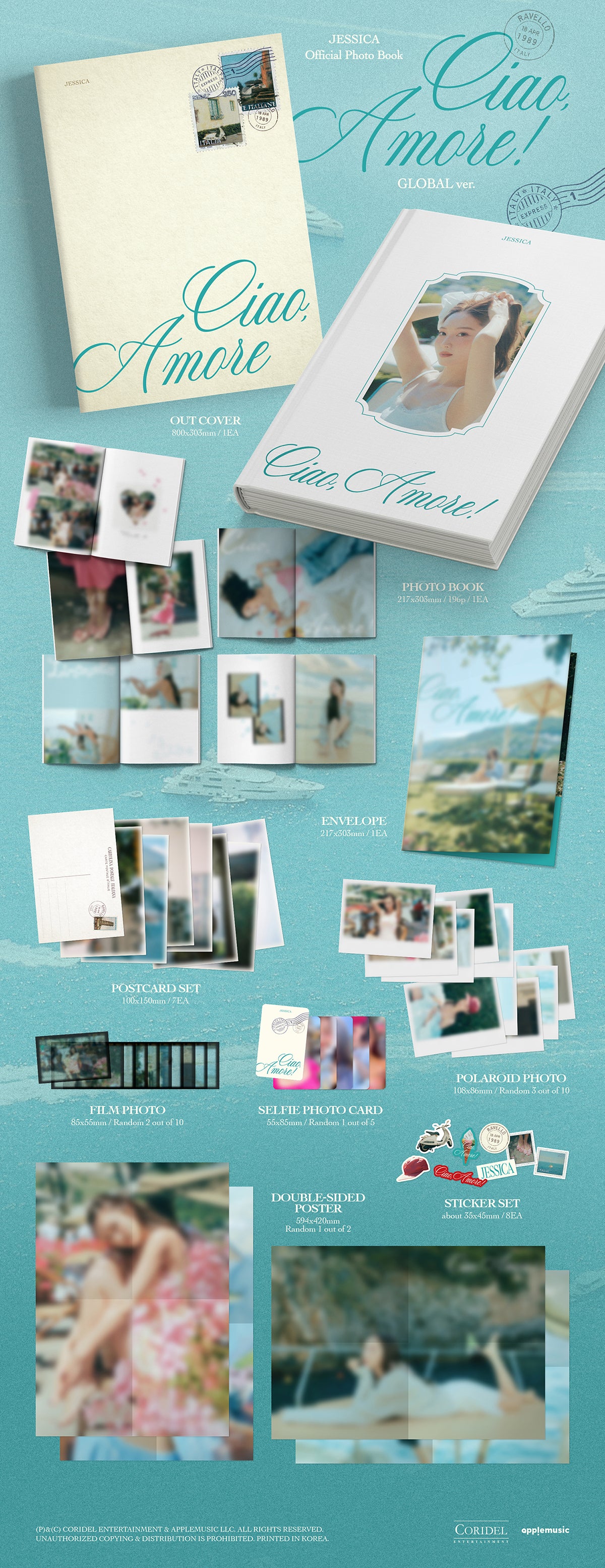 JESSICA - 2026 OFFICIAL PHOTO BOOK [Ciao Amore!]