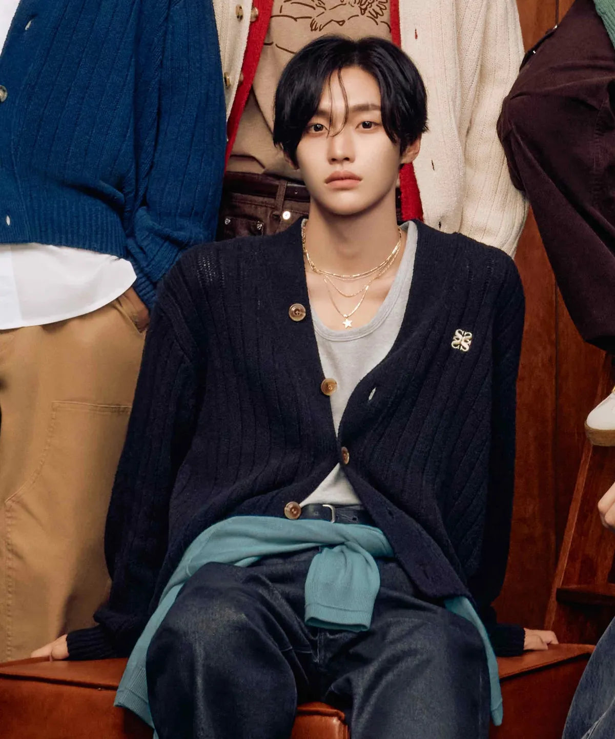 [Riize Pick] 25FW Satur Faro Oversize Boucle Cardigan