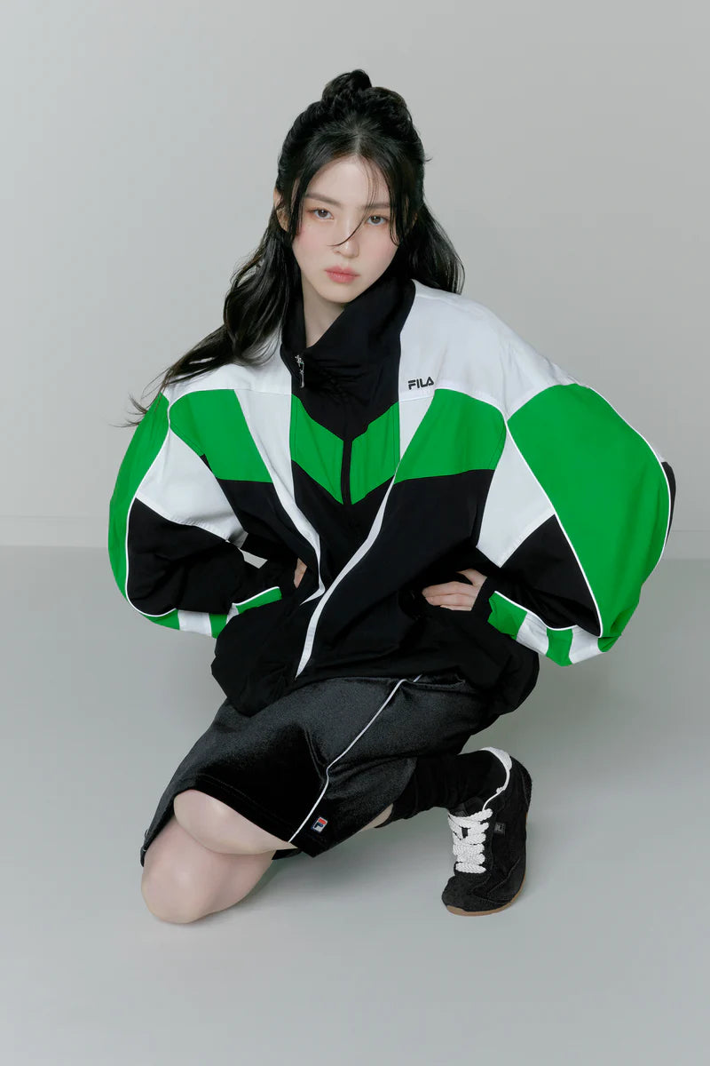 [Han So-Hee Worn] 26SS FILA FHC Starcut Overfit Windbreaker