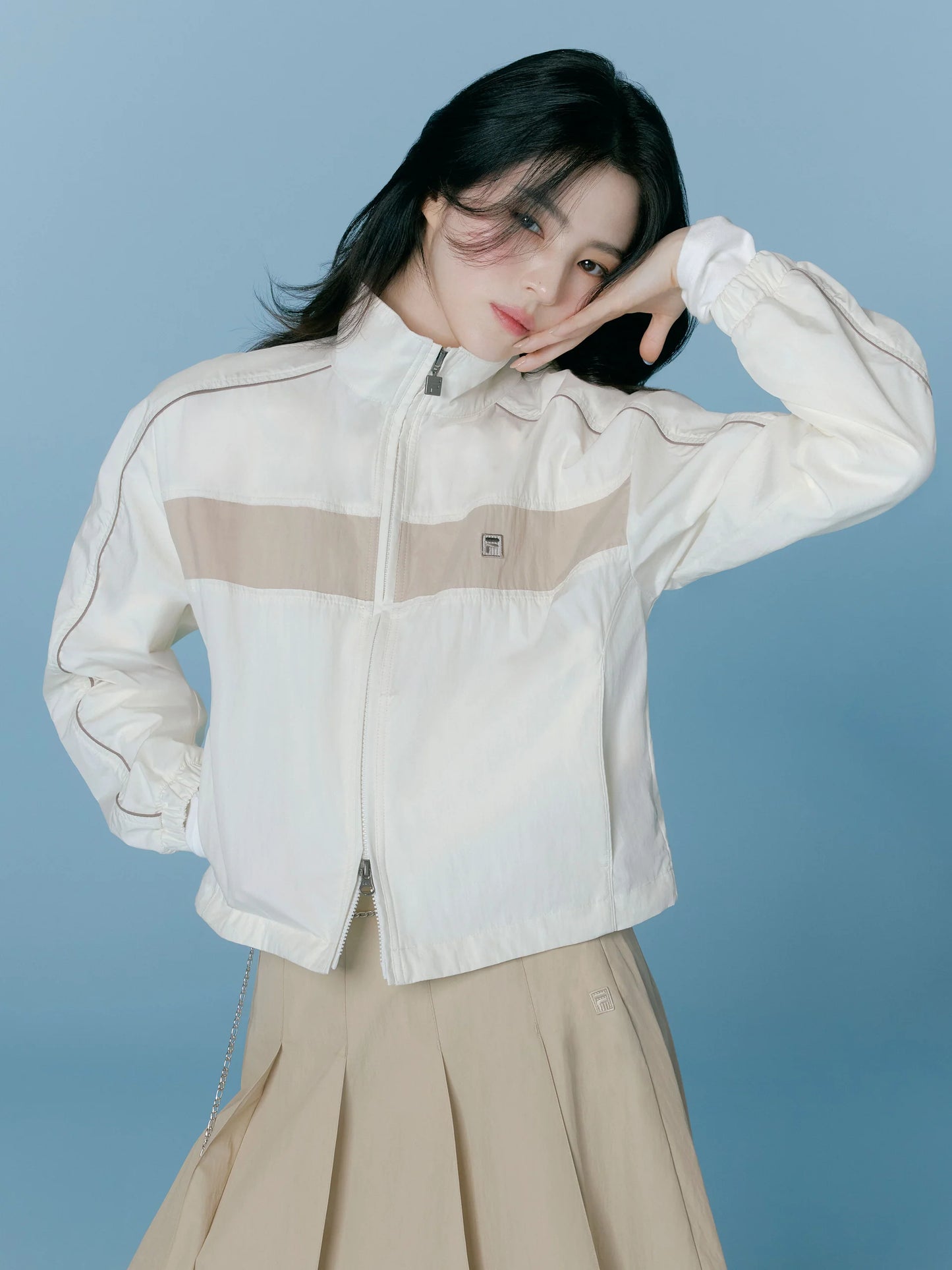 [Woodz &  Han So-hee Pick] Fila Track Jacket