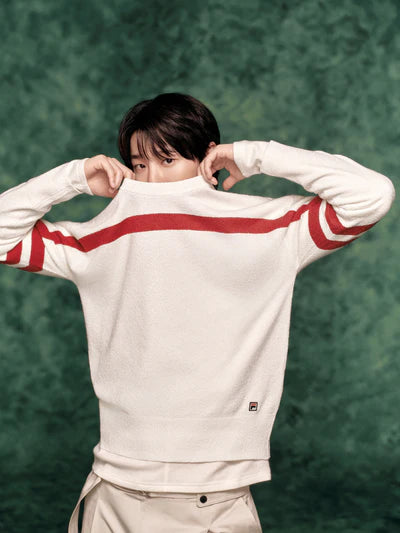 [Woodz Pick] Fila FHC Heritage Crewneck Sweater
