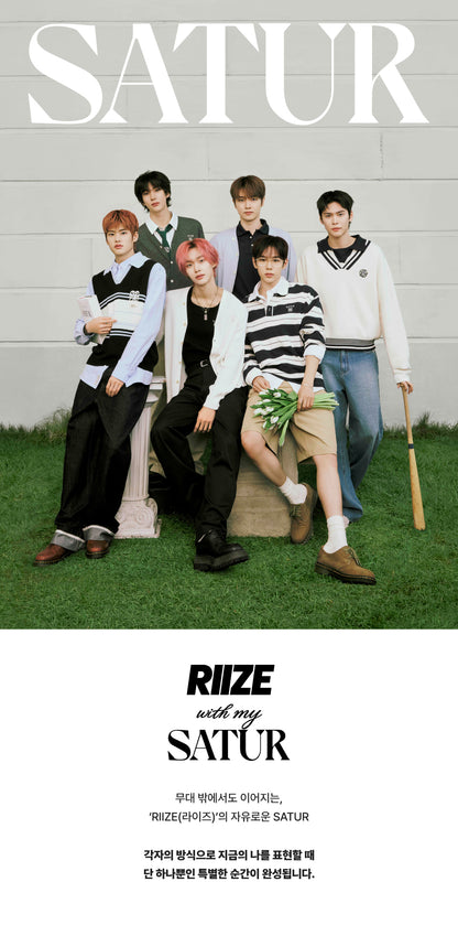 [Riize Pick] 26SS Satur Lauren Small Logo Basic Sweatshirt