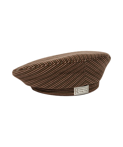 [AESPA Giselle’s Pick] WACKY WILLY Women's Classic Beret  (Brown / Black)