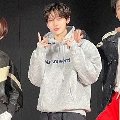 [Enhypen Sunwoo Worn] Thisisneverthat T-Logo Hoodie