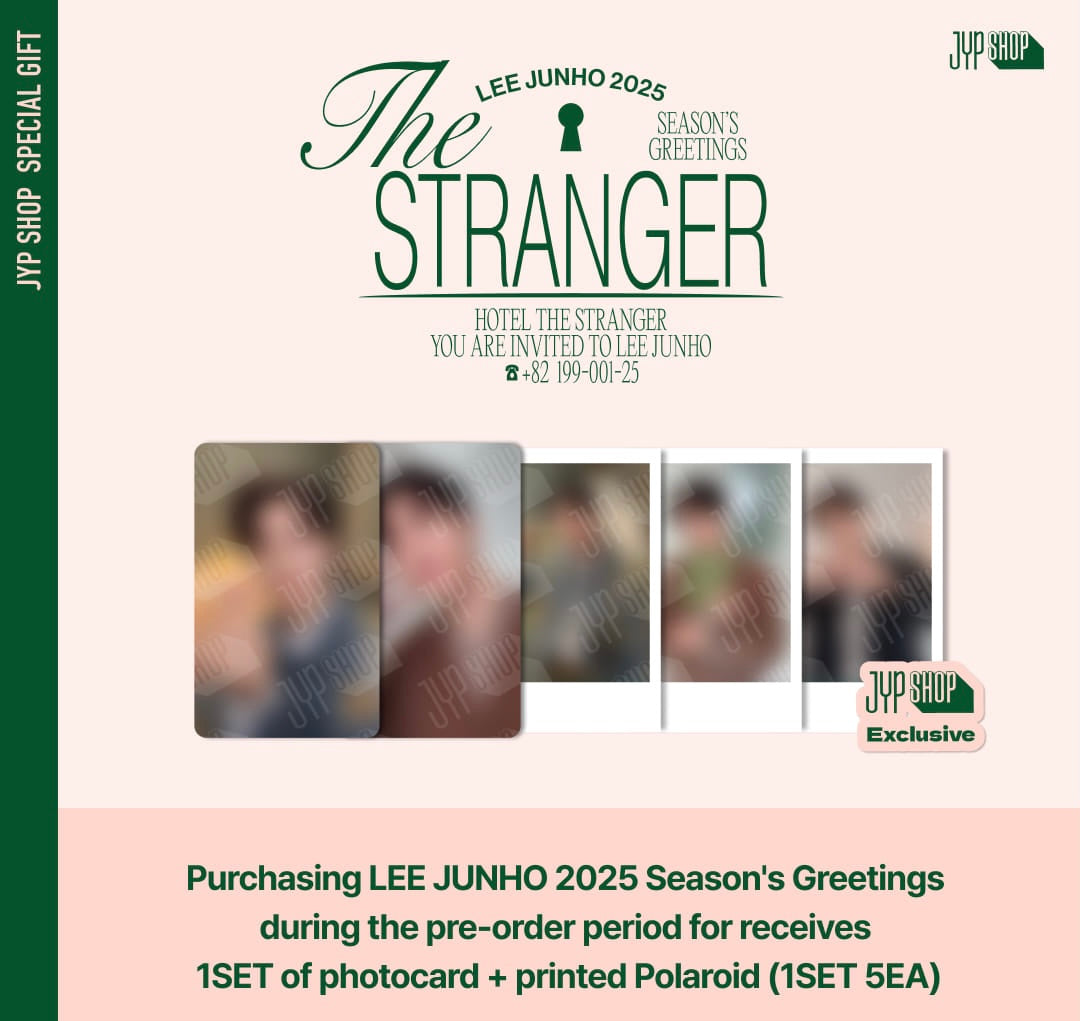 Lee Junho - The Stranger - Season's Greetings 2025