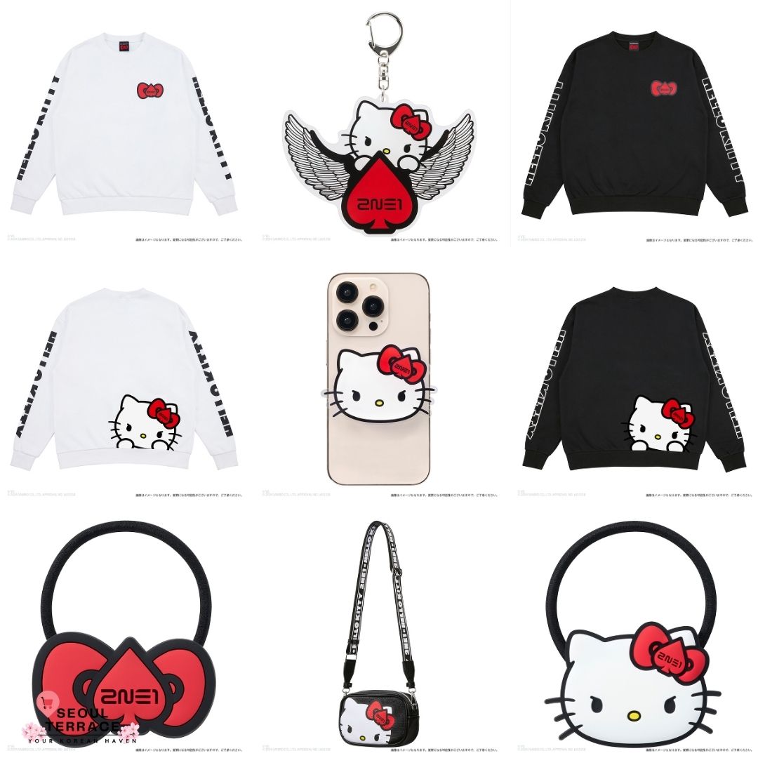 2NE1 X HELLO KITTY - Official Japan Merch