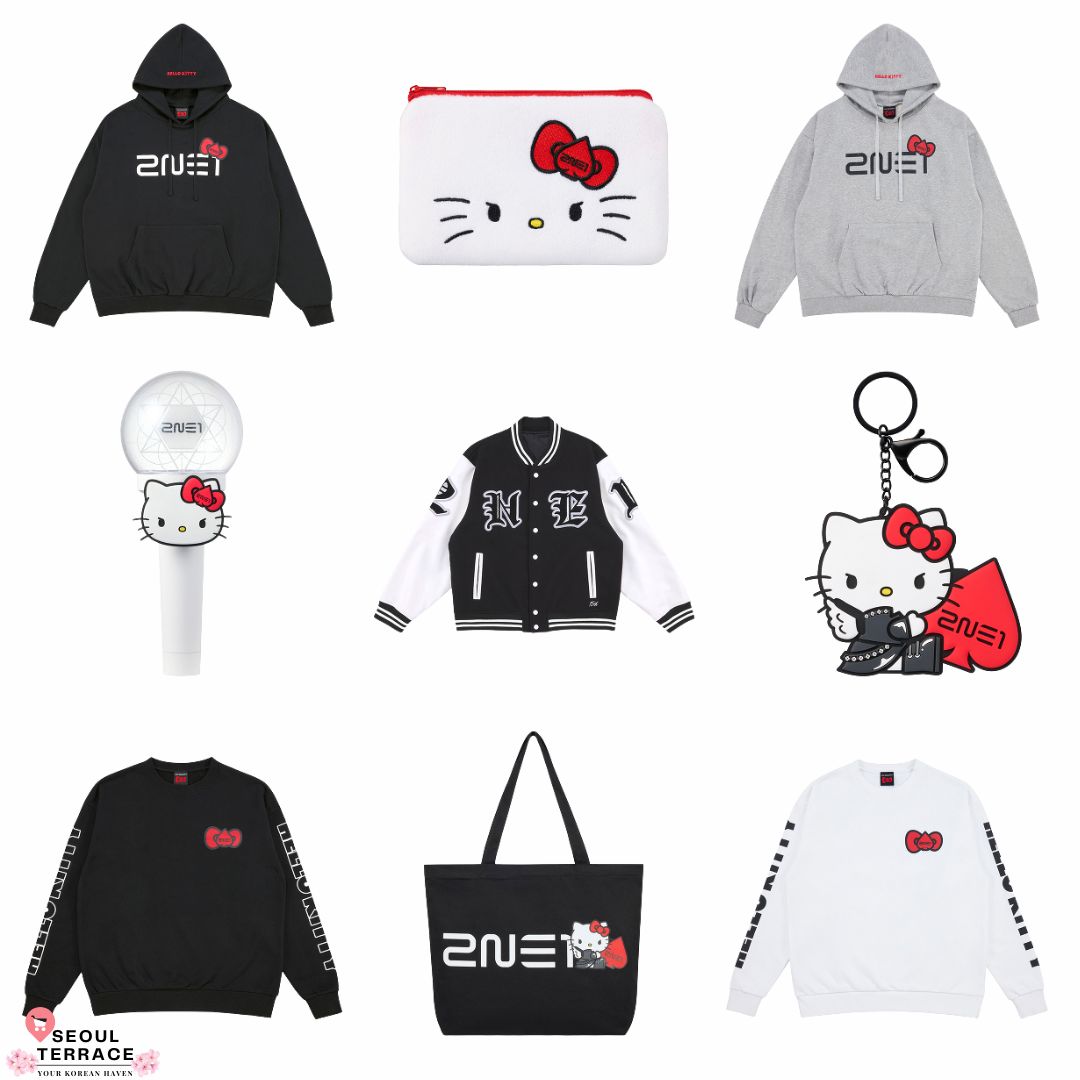 2NE1 X HELLO KITTY - Official Japan Merch