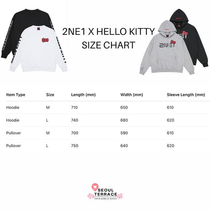 2NE1 X HELLO KITTY - Official Japan Merch