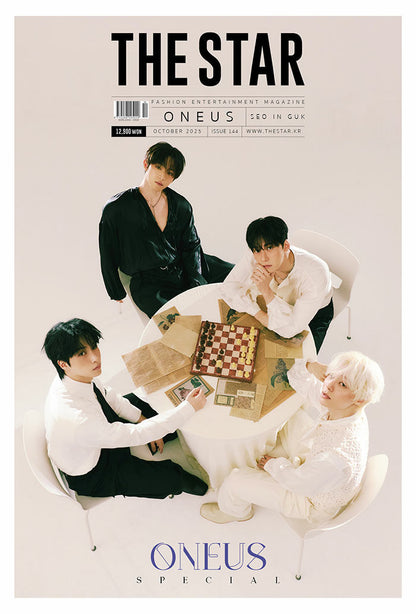 The Star Magazine October 2025 Issue Seo In-guk + Oneus Back Cover + Photocard & Life Cut Included
