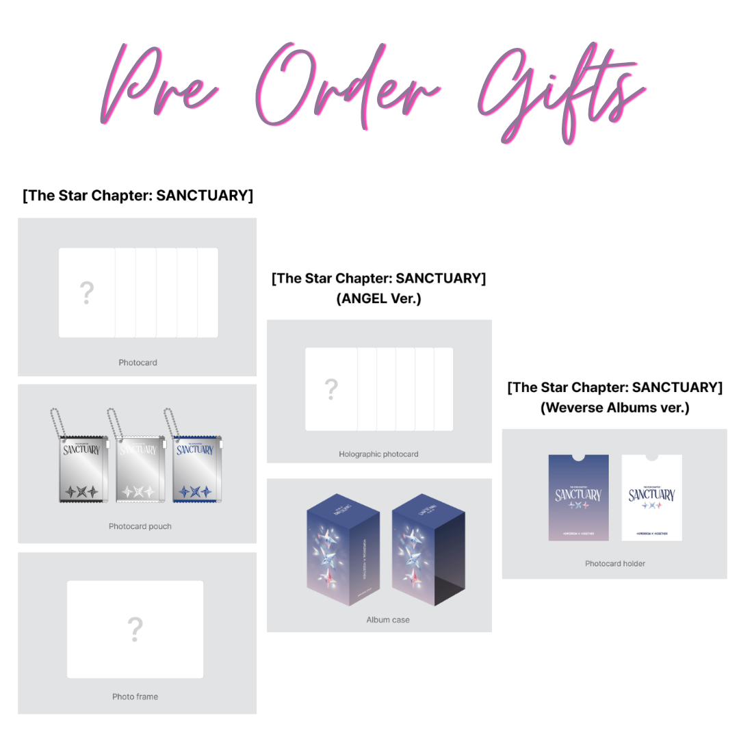 TXT - The Star Chapter: SANCTUARY - 7th Mini Album (with Weverse Gift)