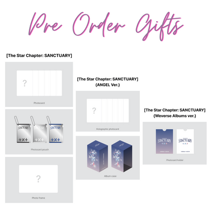 TXT - The Star Chapter: SANCTUARY - 7th Mini Album (with Weverse Gift)