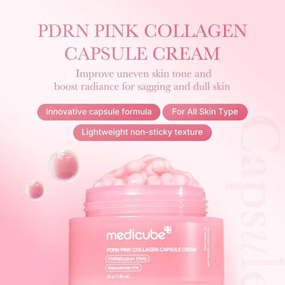 Medicube PDRN Pink Collagen Capsule Cream 55g