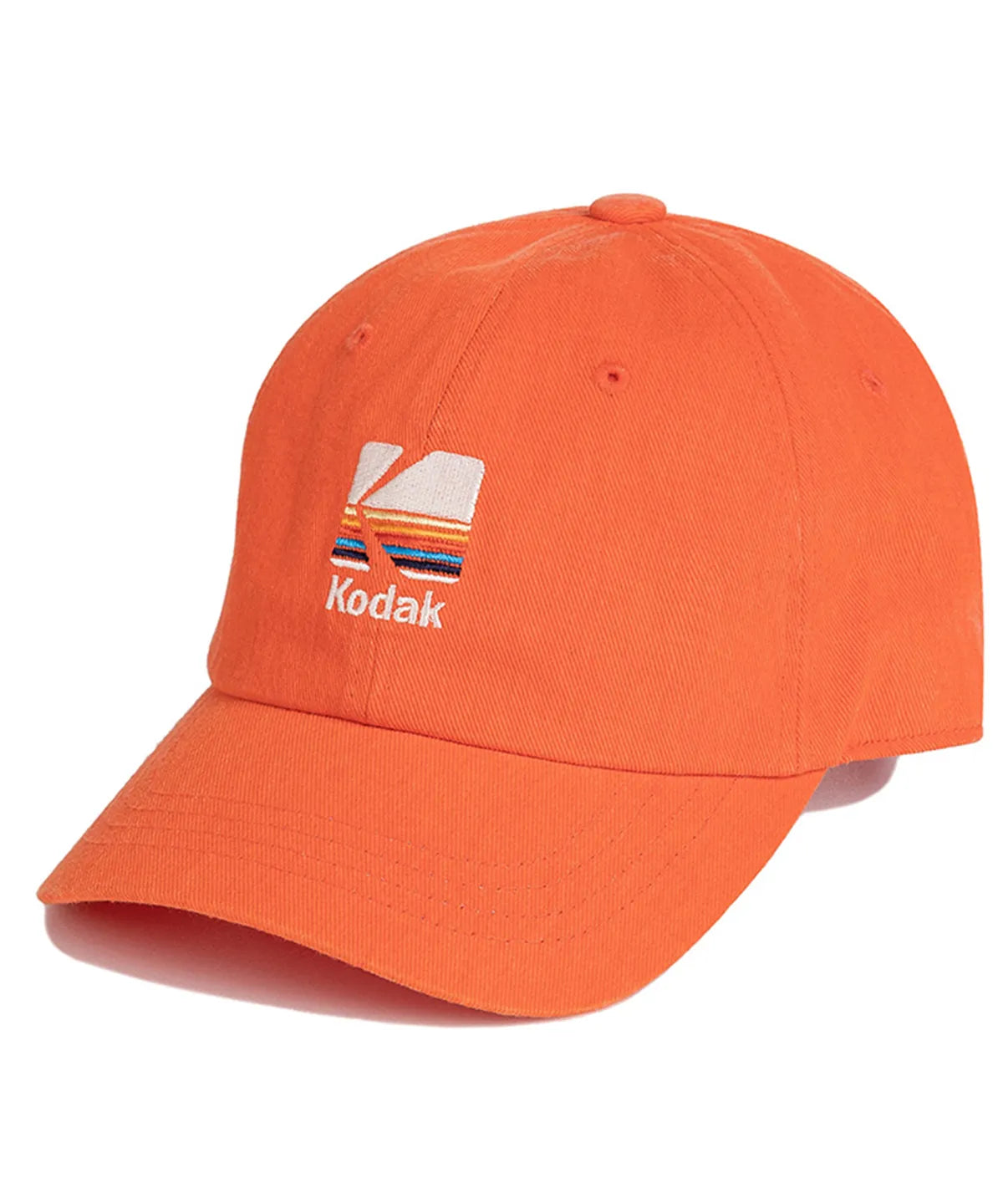 ◆KODAK◆ Rainbow embroidery ball cap YELLOW K5143LCP63YLW NEW KODAK APPAREL RAINBOW BALL CAP K5143LCP63YLW YELLOW