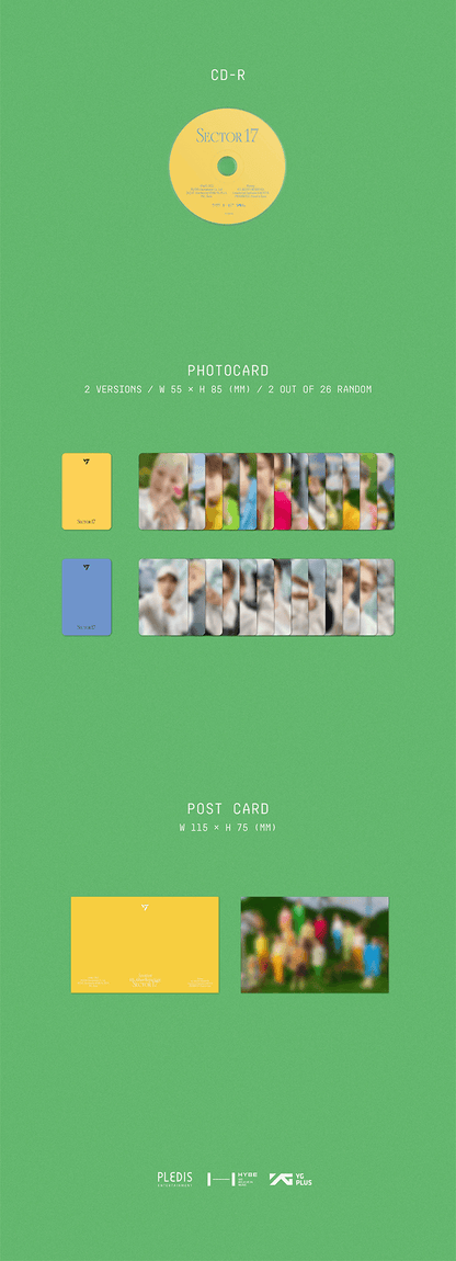 SEVENTEEN - SECTOR 17 - 4th Album (Repackage)