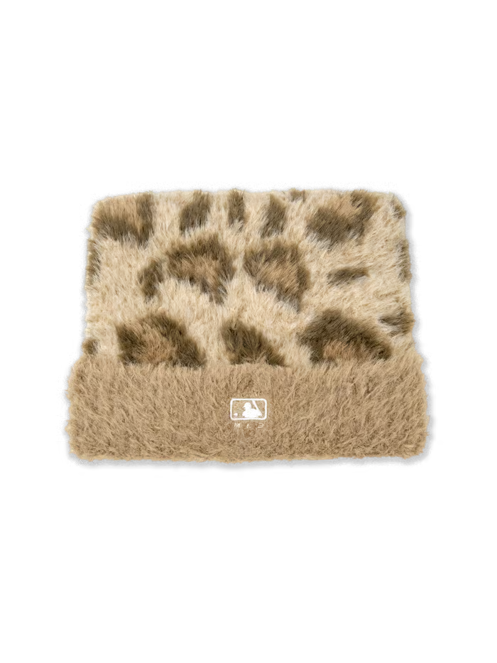 [RESCENE X MLB] 26FW Leopard Meow Beanie