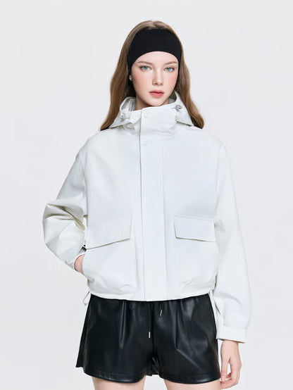 [Aespa Karina Pick] 26SS MLB Women's Basic Gofcore 2L Curve Windbreaker New York Yankees