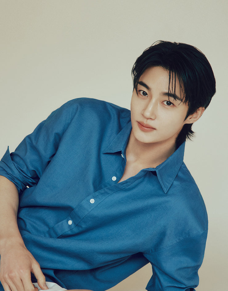 GIORDANO Men's Summer Cotton Linen Shirt [Worn by Byeon Woo-seok]