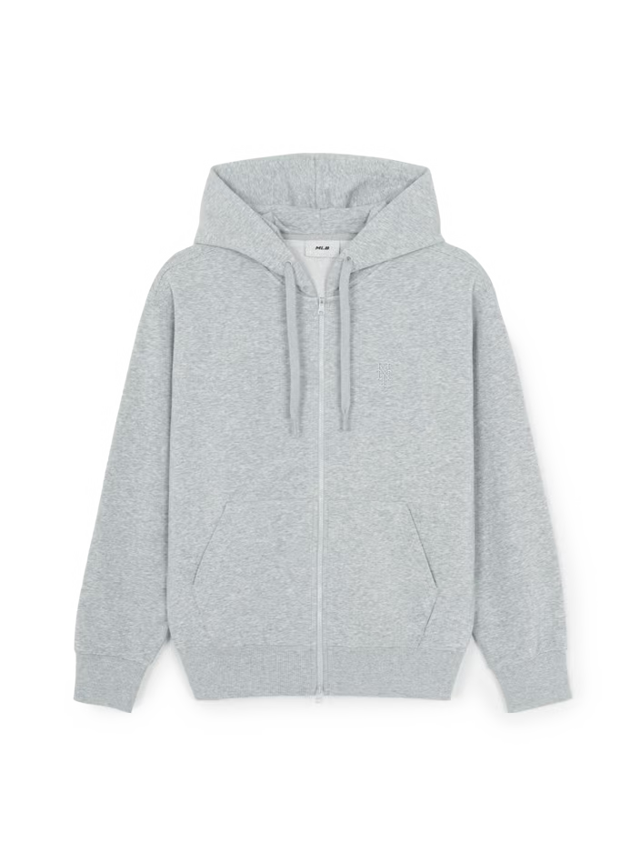 [Aespa Karina Pick] 26SS MLB Basic Small Logo Overfit Hoodie New York Mets