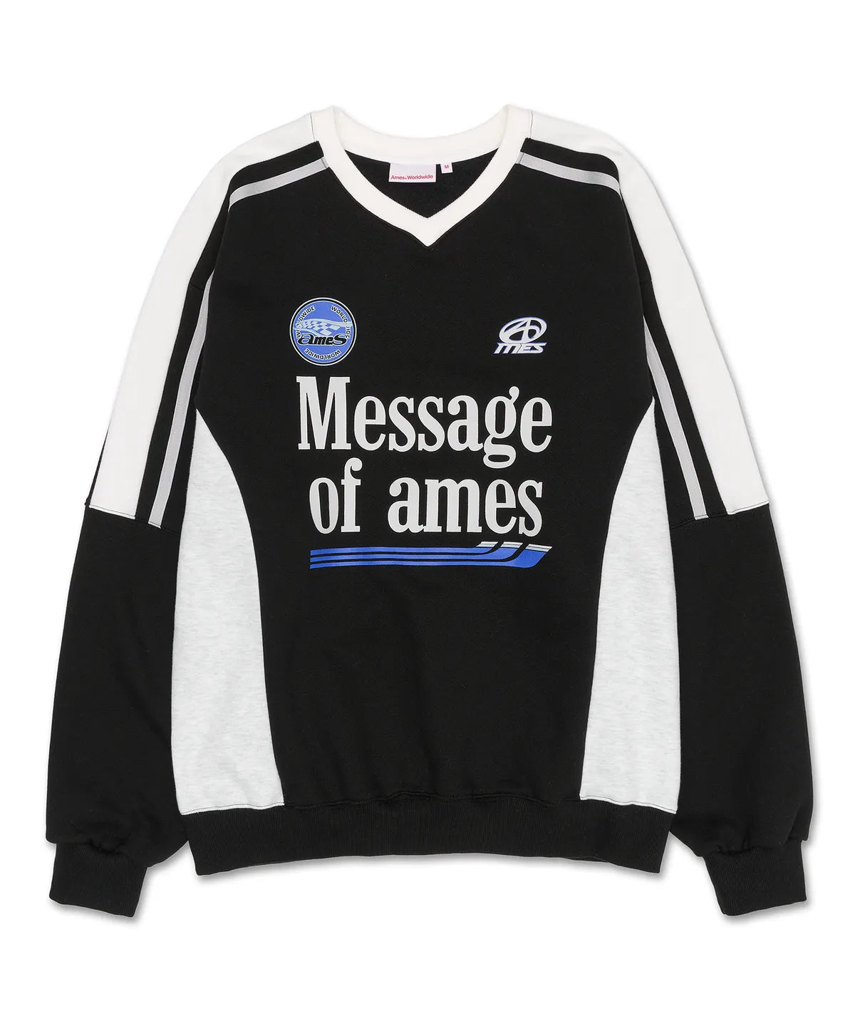 [Seventeen Jeonghan worn] Ames V Neck Uniform Sweatshirt