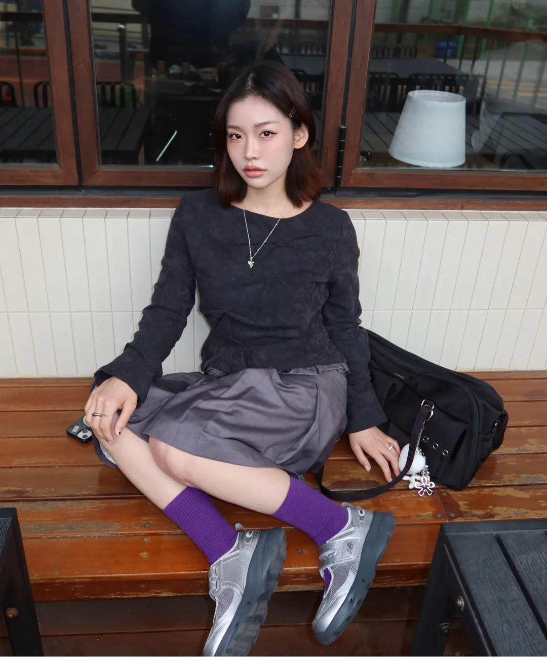 26SS New Balance Mary Jane Breeze Sneakers