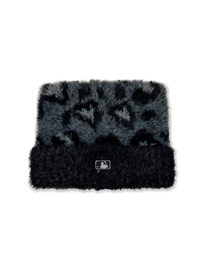 [RESCENE X MLB] 26FW Leopard Meow Beanie