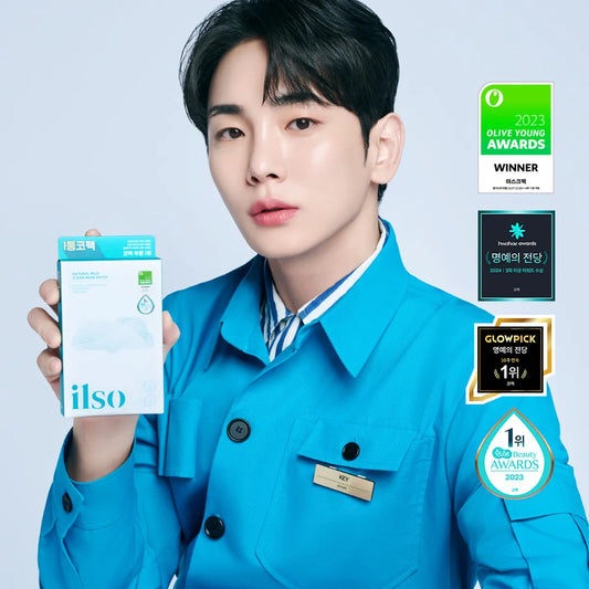 Shinee Key X llso Natural Mild Clear Nose Pack 10 sheets