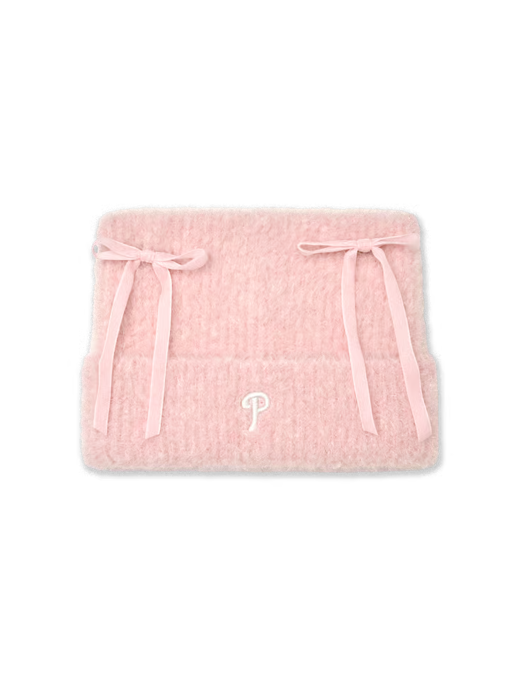 MLB 26FW Ribbon Meow Beanie