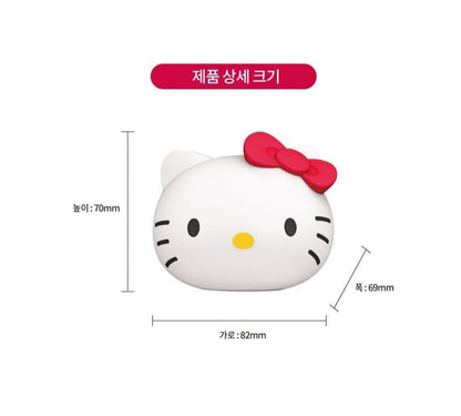 [Best No. 1/Vibrating Cleanser] Gesuke Sanrio Hello Kitty Sonic Facial Brush 4 in 1 (Starlight) / Silicone Brush