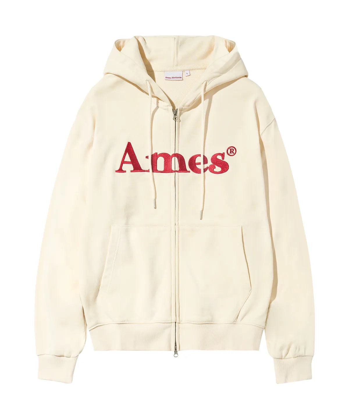 [Qwer Pick] 25FW Ames Basic Logo Hoodie Zip-Up
