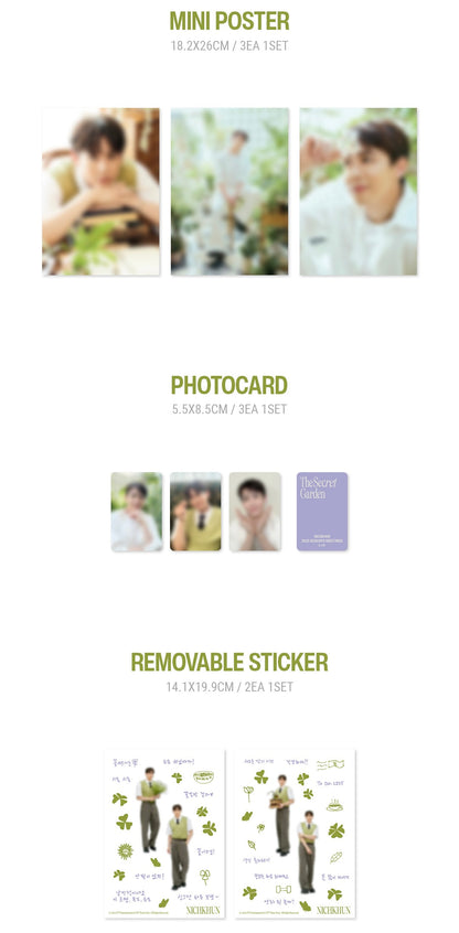 NICKHUN - The Secret Garden - Season's Greetings 2025 (w/ Pre-order gifts)