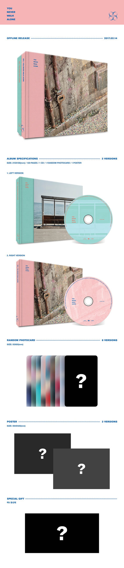 BTS You Never Walk Alone Album